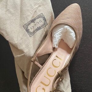 GUCCI GG SLINGBACK PUMP